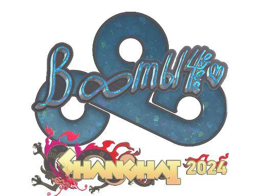 Sticker | Boombl4 (Glitter) | Shanghai 2024
