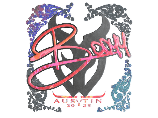Sticker | bodyy (Holo) | Austin 2025