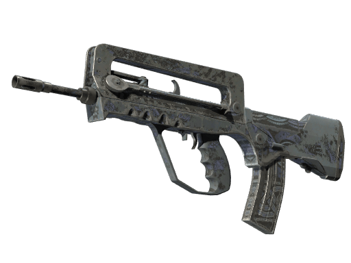 FAMAS | Night Borre (Battle-Scarred)