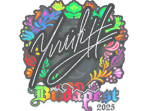 Sticker | yuurih (Holo) | Budapest 2025