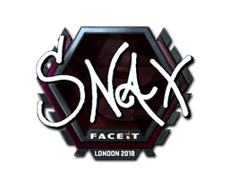 Sticker | Snax (Foil) | London 2018