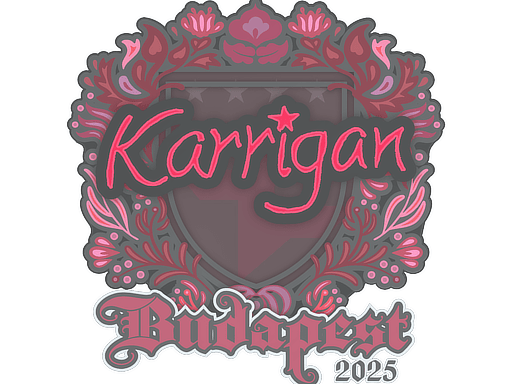 Sticker | karrigan | Budapest 2025