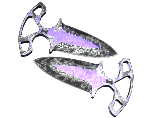 ★ StatTrak™ Shadow Daggers | Freehand (Battle-Scarred)