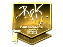 Sticker | RpK (Gold) | Cluj-Napoca 2015