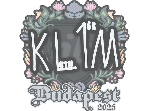 Sticker | kl1m | Budapest 2025
