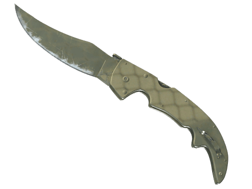 ★ StatTrak™ Falchion Knife | Safari Mesh (Well-Worn)
