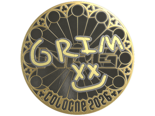 Sticker | Grim (Gold) | Cologne 2026
