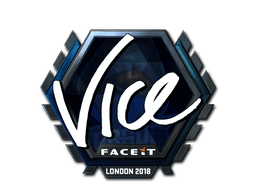 Sticker | vice (Foil) | London 2018