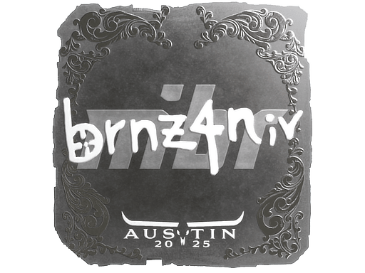 Sticker | brnz4n (Foil) | Austin 2025