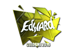 Sticker | Edward (Foil) | Cologne 2016