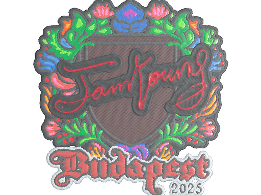 Sticker | JamYoung (Embroidered) | Budapest 2025
