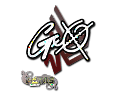 Sticker | gxx- (Glitter) | Paris 2023