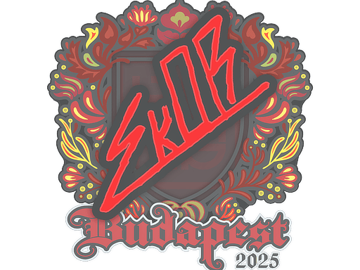 Sticker | sk0R | Budapest 2025