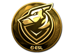 Sticker | Grayhound Gaming (Gold) | Katowice 2019