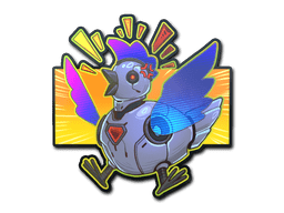 Sticker | Cyber Chicken (Holo)
