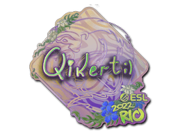 Sticker | qikert (Holo) | Rio 2022