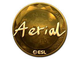 Sticker | Aerial (Gold) | Katowice 2019
