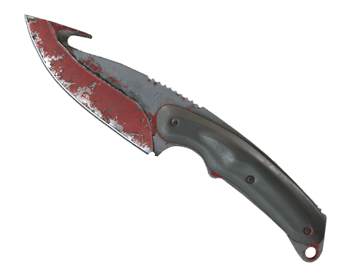★ StatTrak™ Gut Knife | Crimson Web (Battle-Scarred)