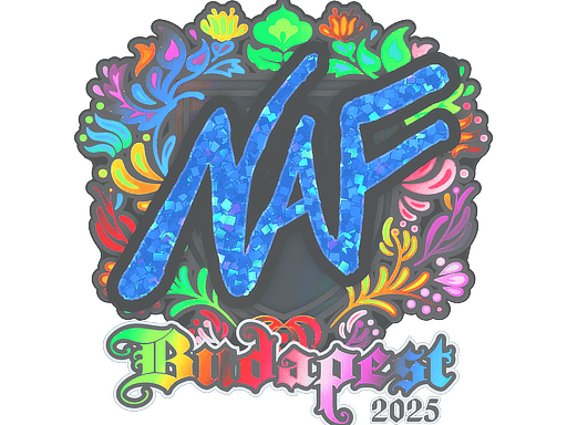 Sticker | NAF (Holo) | Budapest 2025