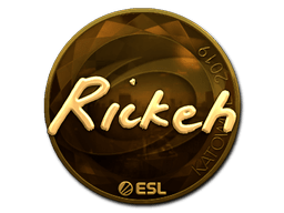Sticker | Rickeh (Gold) | Katowice 2019