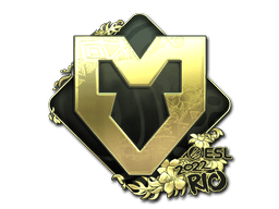 Sticker | MOUZ (Gold) | Rio 2022