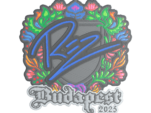 Sticker | REZ (Embroidered) | Budapest 2025