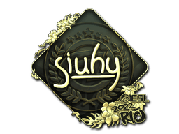 Sticker | siuhy (Gold) | Rio 2022