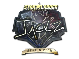 Sticker | JaCkz (Gold) | Berlin 2019