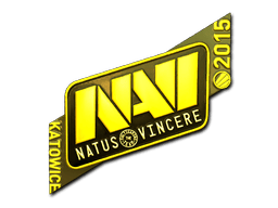 Sticker | Natus Vincere (Gold) | Katowice 2015