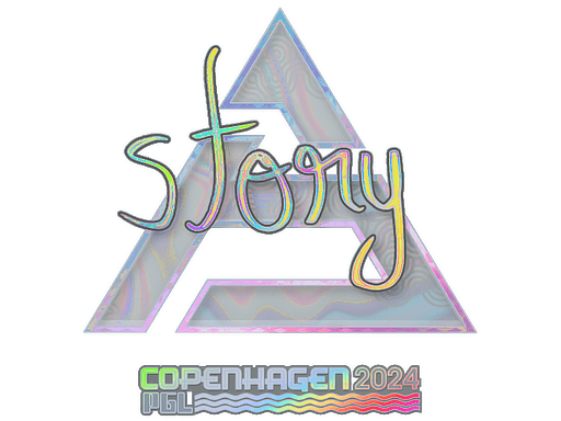 Sticker | story (Holo) | Copenhagen 2024