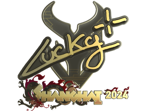 Sticker | Lucky (Gold) | Shanghai 2024
