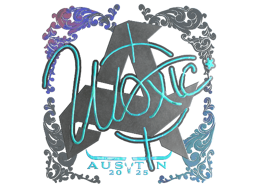 Sticker | woxic (Holo) | Austin 2025
