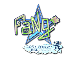 Sticker | FaNg (Holo) | Antwerp 2022
