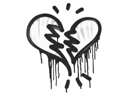 Sealed Graffiti | Broken Heart (Blood Red)