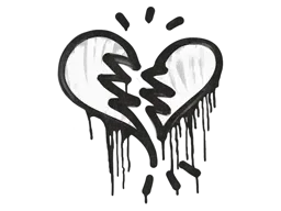 Broken Heart (Wire Blue)