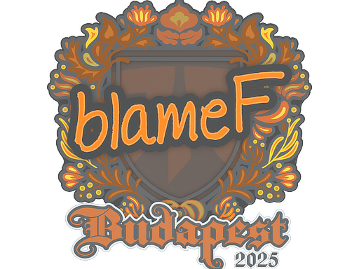 Sticker | blameF | Budapest 2025