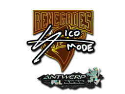 Sticker | sico (Glitter) | Antwerp 2022