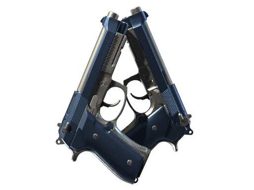 Dual Berettas | Anodized Navy (Minimal Wear)