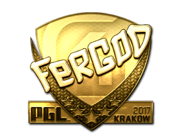 Sticker | fer (Gold) | Krakow 2017