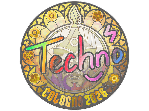 Sticker | Techno4K (Holo) | Cologne 2026