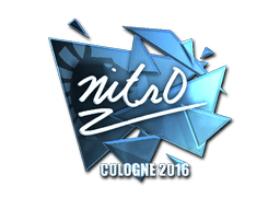Sticker | nitr0 (Foil) | Cologne 2016