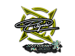 Sticker | Plopski (Glitter) | Antwerp 2022