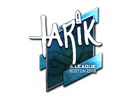 Sticker | tarik (Foil) | Boston 2018