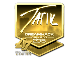 Sticker | tarik (Gold) | Cluj-Napoca 2015