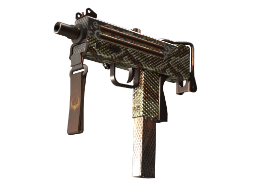 MAC-10 | Hot Snakes (Well-Worn)