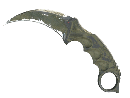 ★ StatTrak™ Karambit | Safari Mesh (Battle-Scarred)