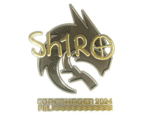 Sticker | sh1ro (Gold) | Copenhagen 2024