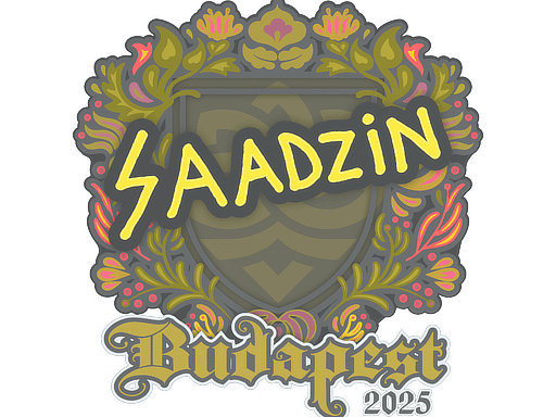 Sticker | saadzin | Budapest 2025