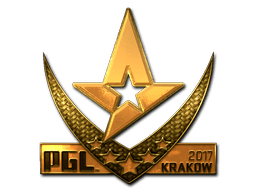 Sticker | Astralis (Gold) | Krakow 2017