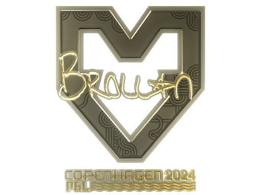 Sticker | Brollan (Gold) | Copenhagen 2024